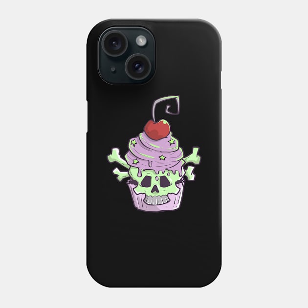 Pastel Goth Cupcake Meme Kawaii Gothic Sarcastic Eboy Egirl Phone Case by TellingTales