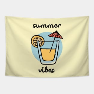 Summer Vibes Positive Motivational Quotes Gift Tapestry