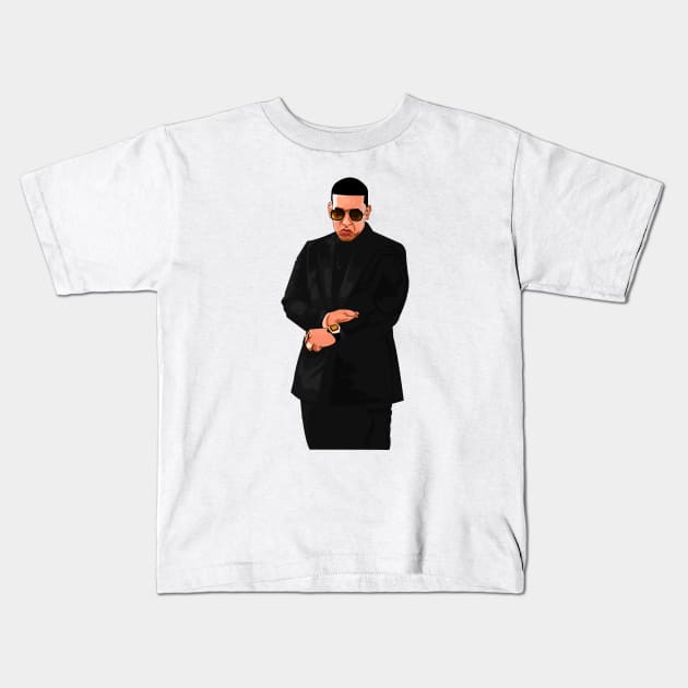 Paul Draw Daddy Yankee Kids T-Shirt