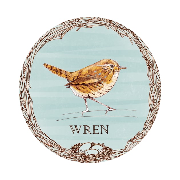 For the Birds - Wren by sketchcadet