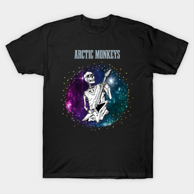 Discover Guitar in Galaxy Arctic Monkeys - Rock - T-Shirt