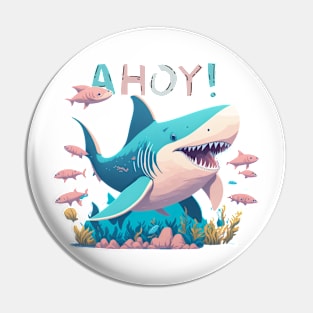 Cute Shark Pin