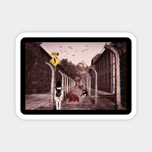 3D PRISON ART PRINTS Magnet