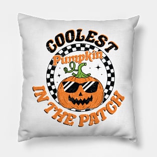 Coolest Pumpkin In The Patch Halloween Pillow