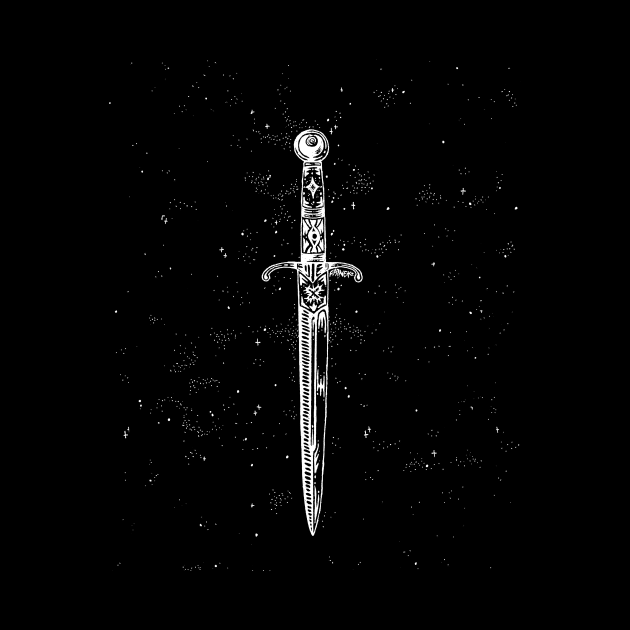 Cosmic dagger by fainek