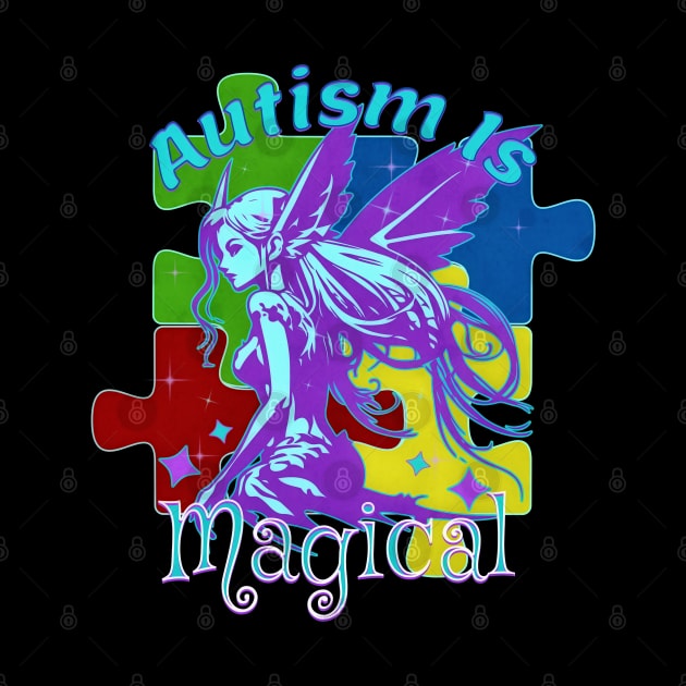 Autism Awareness Fairy Autism Is Magical by mythikcreationz