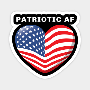 Patriotic AF Magnet