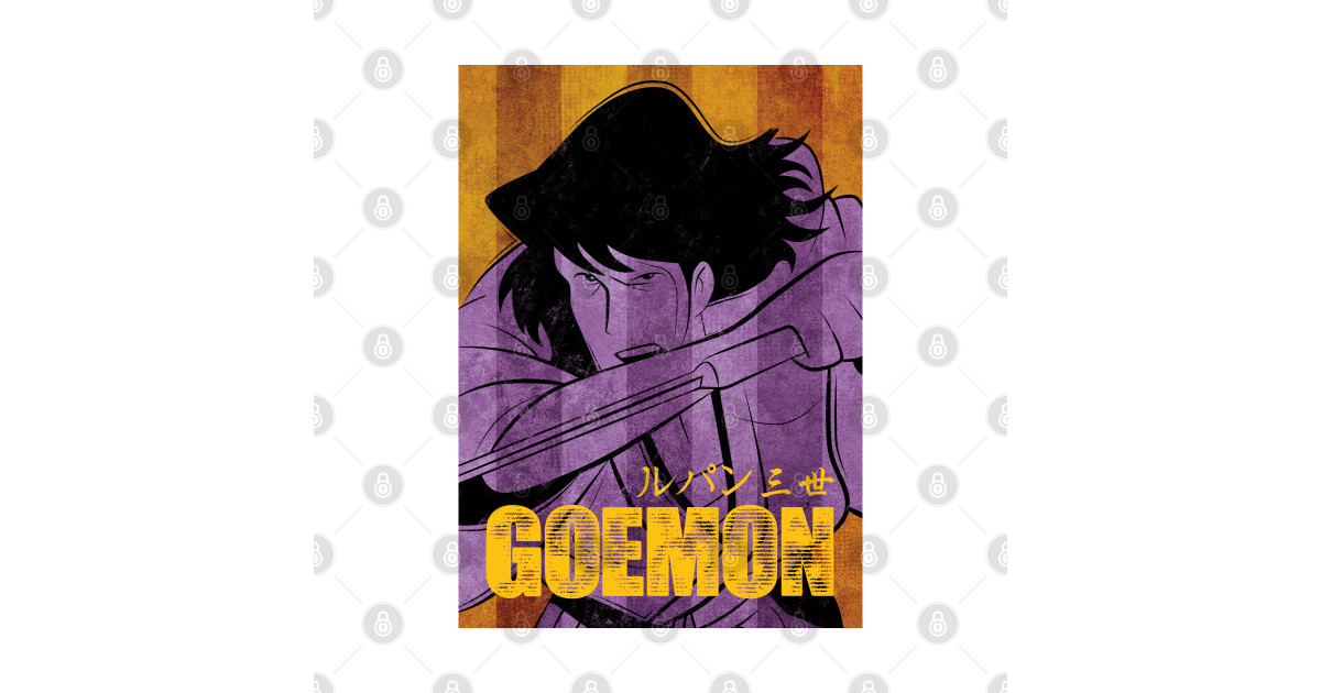 035 goemon vintage - Goemon - T-Shirt | TeePublic