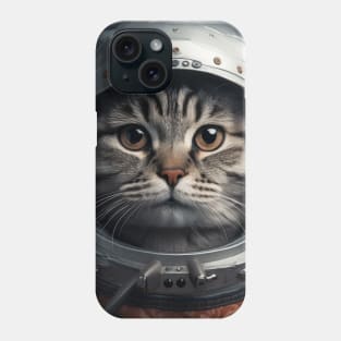 Astronaut Cat in Space - European Shorthair Phone Case