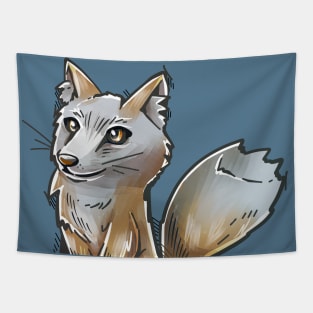 Pocket Cute Corsac Fox Tapestry