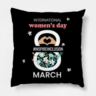 International Women's Day 2024 Inspire Inclusion Pillow