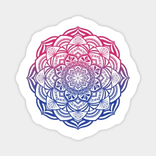 Bi Pride Mandala Magnet