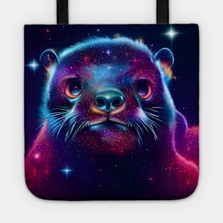 Otter Space Nebula - Grumpy Lycos Tote