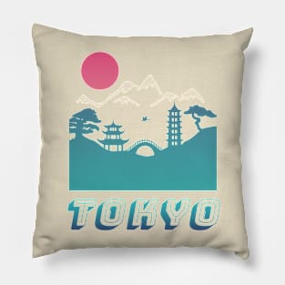 Tokyo Line Paradise Pillow