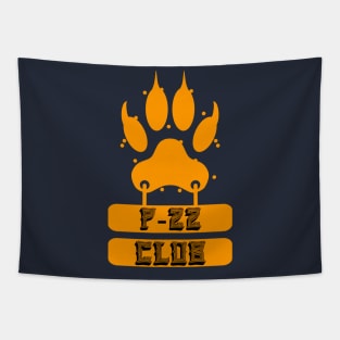 The Legend of P-22 Club yellow king Tapestry