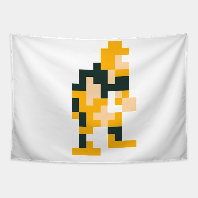 8-Bit Linebacker - Green Bay Tapestry by The Pixel League