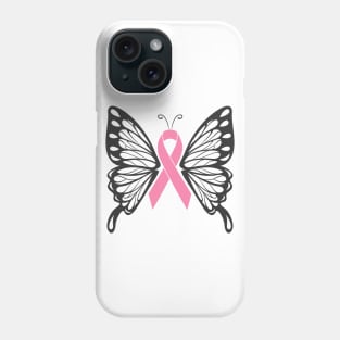 cancer butterfly Phone Case