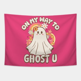 Ghosting Ghosted funny Tapestry