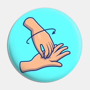 Washing hand cartoon 11 Pin