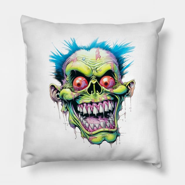 Cackling BRAIN Eater Pillow by Nocturnal Designs