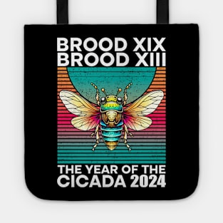 Entomology Cicada Lover 2024 Cicada Swarm Summer Scream Tote