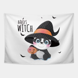 panda halloween Tapestry