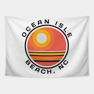 Ocean Isle Beach, NC Summertime Vacationing Sunrise Tapestry