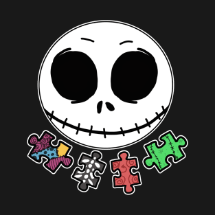 Puzzling Skull T-Shirt