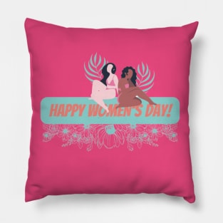 happy women's day Pillow