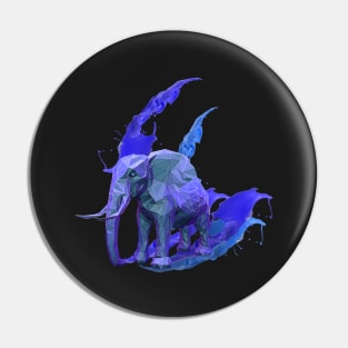 Blue Elephant Pin