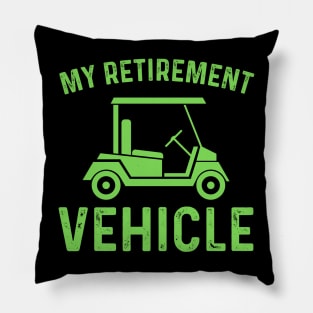 Funny golf retirement party women retired golf players Pillow