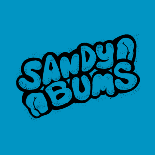 Sandy Bums-blue T-Shirt