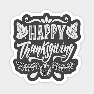 Happy Thanksgiving Magnet