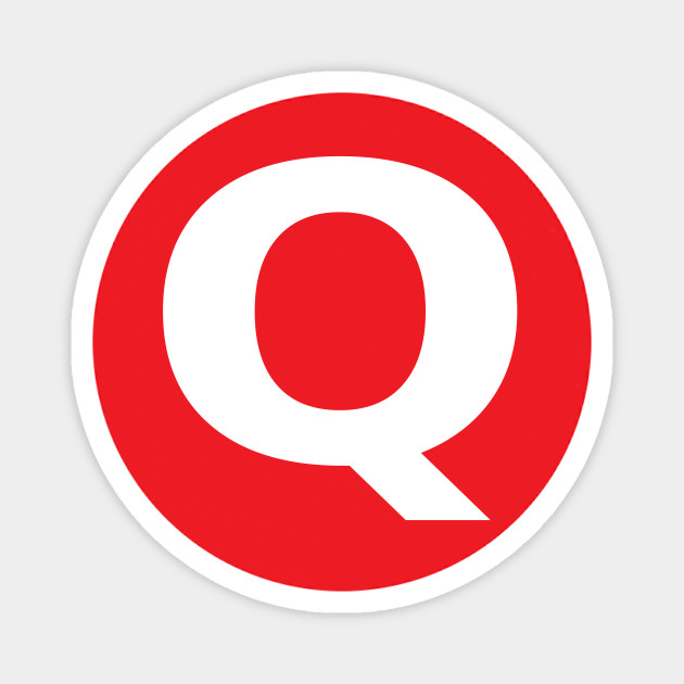 Letter Q Big Red Dot Letters Numbers Red Magnet Teepublic