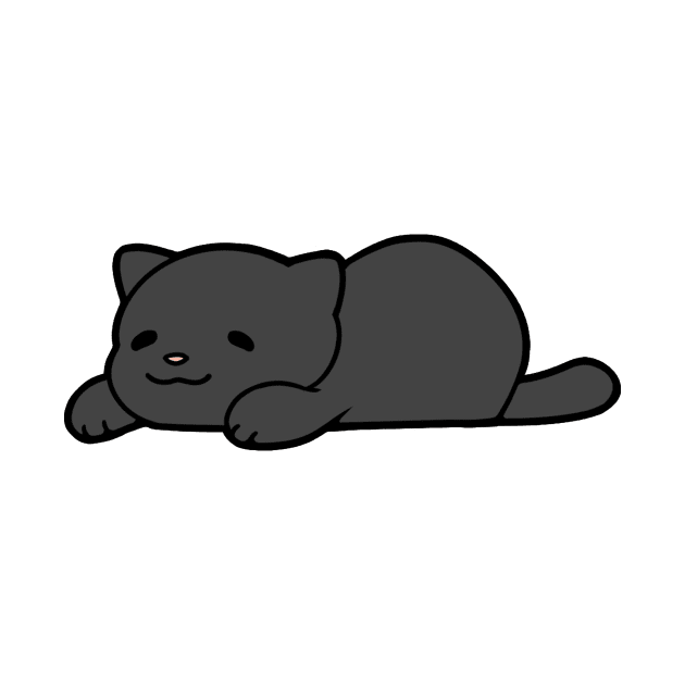 Black Chub Cat by MissOstrich