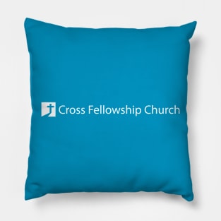 CFC Horizontal Logo White Pillow