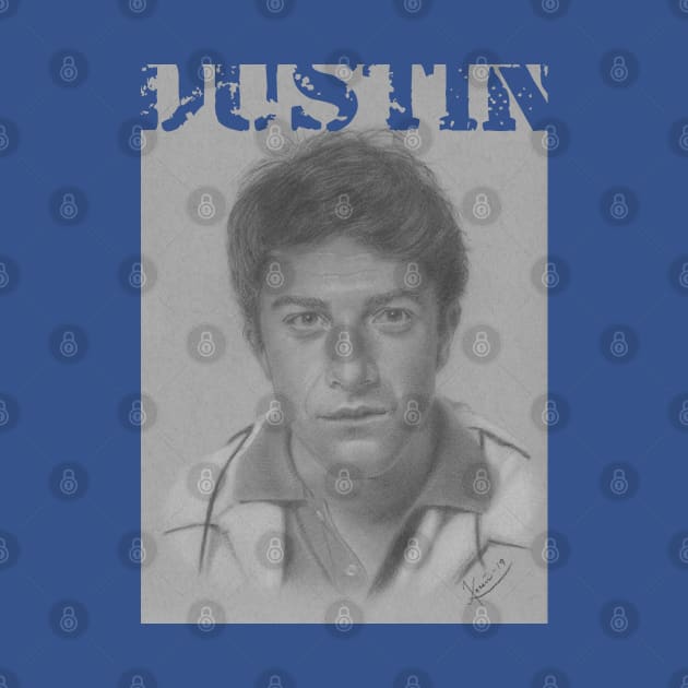 Dustin Hoffman by jkarenart