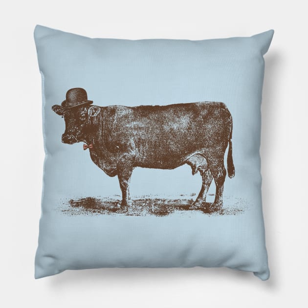 Cow Cow Nut Pillow by speakerine