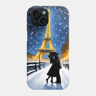 The Seine Snow Phone Case