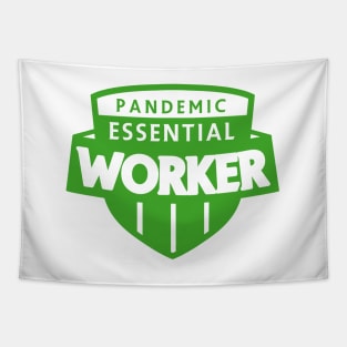 Pandemic Essential Worker - Green Color Tapestry