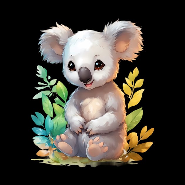 Kute Adorable Baby Koalas by animegirlnft