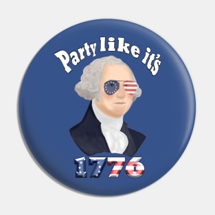 Party Like It’s 1776 Pin