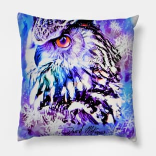 Snow Owl Pillow