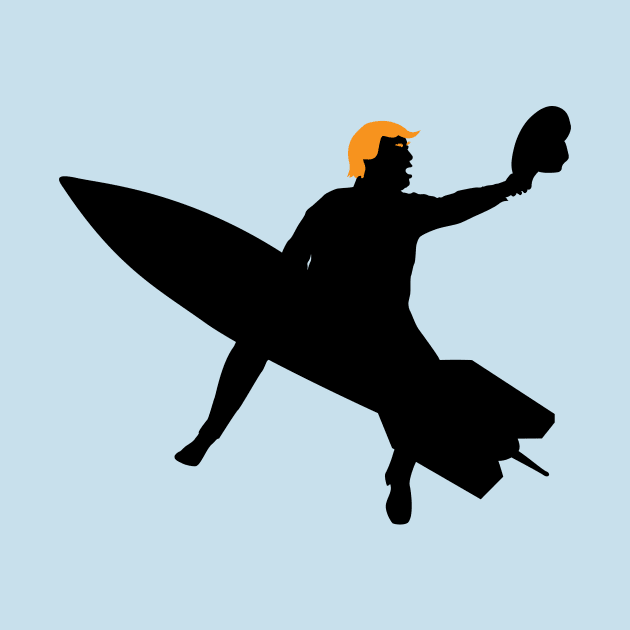 Trump Rides The Bomb by LoveAndResistance