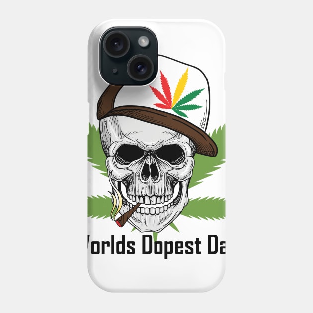 World’s Dopest Dad Phone Case by AKAL