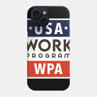 WPA - clean Phone Case