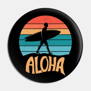 Surfer Pin