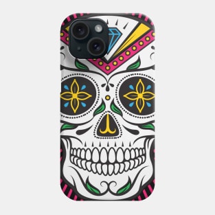 High Rolling Sugar Skull Phone Case