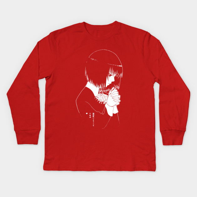 Welcome to the NHK - Misaki Nakahara - Anime - Kids Long Sleeve T-Shirt