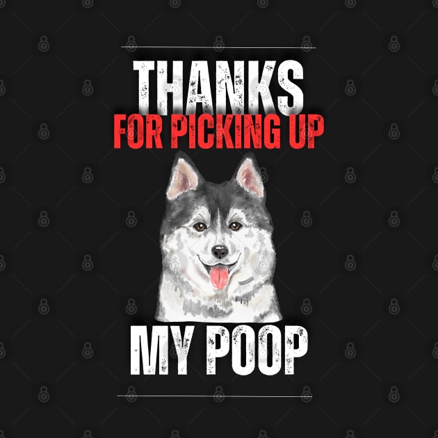Thanks for scooping up my poop - Klee kai edition by Trippy Critters